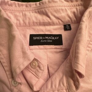 Spier & Mackay Pink Extra Slim Men's Shirt